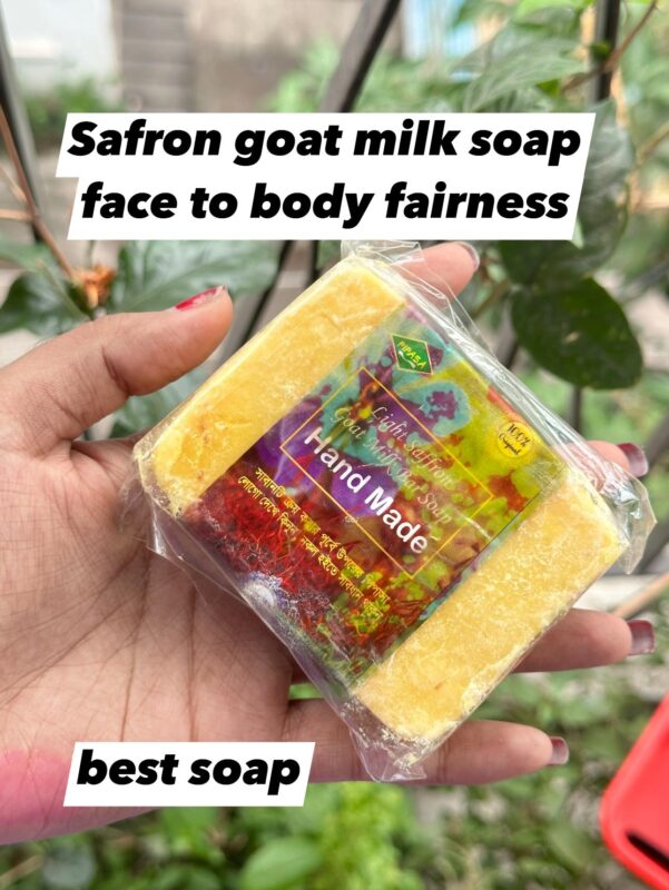 Saffron Goat Milk Soap