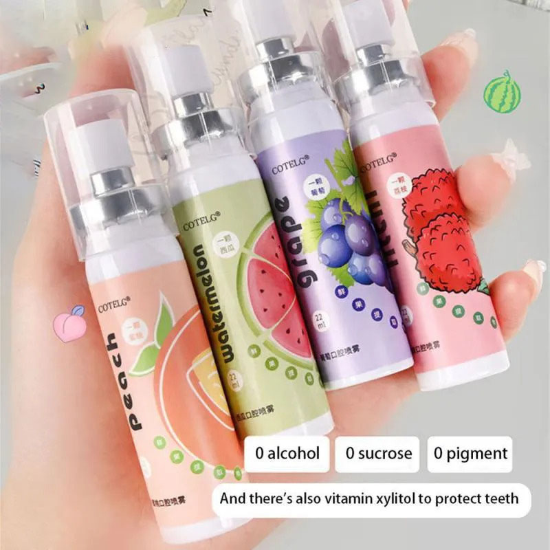 BOAE MOUTH SPRAY (peach+Grape+Watermelon+Liechi Flavour )