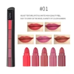 Fit Colors Matte Lipstick Combo Set 5-Section Velvet Matte Lip Gloss Lipstick for Women - Image 3