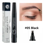 ৩ কালারের কম্বো 4 Point Eyebrow Pencil Maquillajes Para Mujer Waterproof Liquid Eyebrow Pen Makeup Long Lasting Cosmetic Microblade Brow Pencil - Image 2