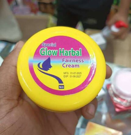 glow herbal fairness night cream skin care