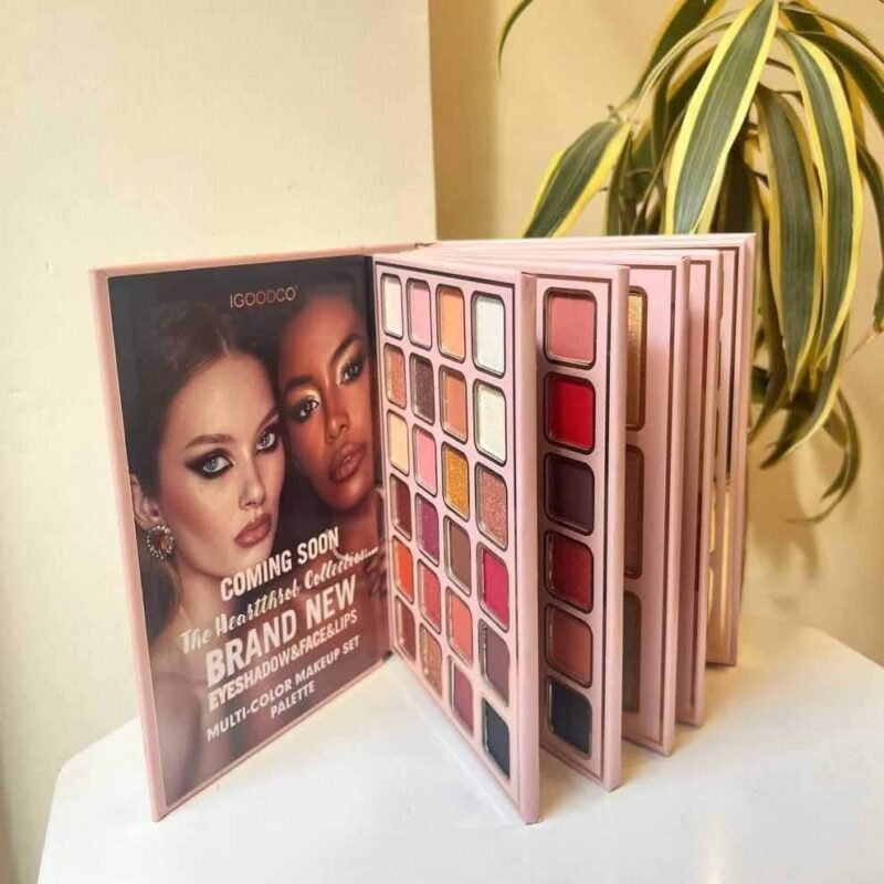 IGOODCO Fashion 5 in 1 makeup book palette