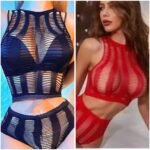 Wild Allure Leopard Print Sheer Mesh Maxi Gown with High Side Slits