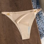 Seductive Scalloped Floral Lace Waist Thong Lingerie - Multi-Color Pack - Image 3