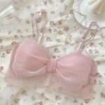 Ethereal Butterfly Garden Pastel Mesh Maxi Slip Dress with Ruffle Trim - Image 6