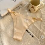 Women's 7A Antibacterial Seamless Ice Silk Panties - Multi-Color Pack