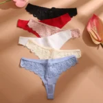 Women's Allure Lace Waist Seamless Thong - Comfort Stretch G-String