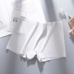 Women's Seamless Ice Silk Safety Shorts - Breathable Anti-Chafing Boxer Briefs