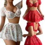 Women's Sweet Heart Print Seamless Ice Silk Panties - Multi-Color Pack