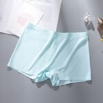 Women's Seamless Ice Silk Safety Shorts - Breathable Anti-Chafing Boxer Briefs