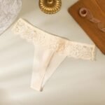 Women's Allure Lace Waist Seamless Thong - Comfort Stretch G-String