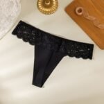 Women's Allure Lace Waist Seamless Thong - Comfort Stretch G-String
